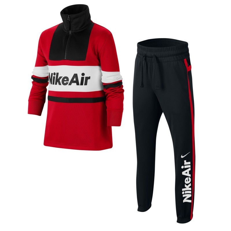 Acrobacia Subrayar cuenta Comprar Chandal NIKE: Chandal Nike Air Tracksui Niño Rojo y negro