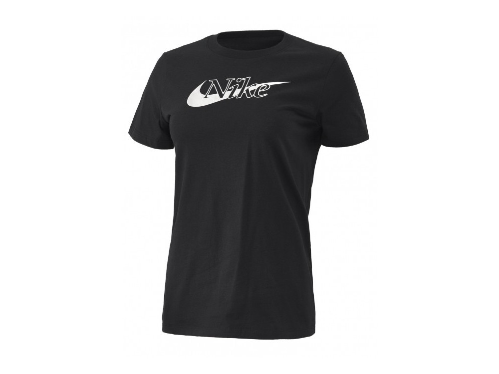 tocino Cha Pensar en el futuro Camiseta Nike Negra: Comprar Camiseta Nike Mujer -Negra- Baratas CZ4389 010