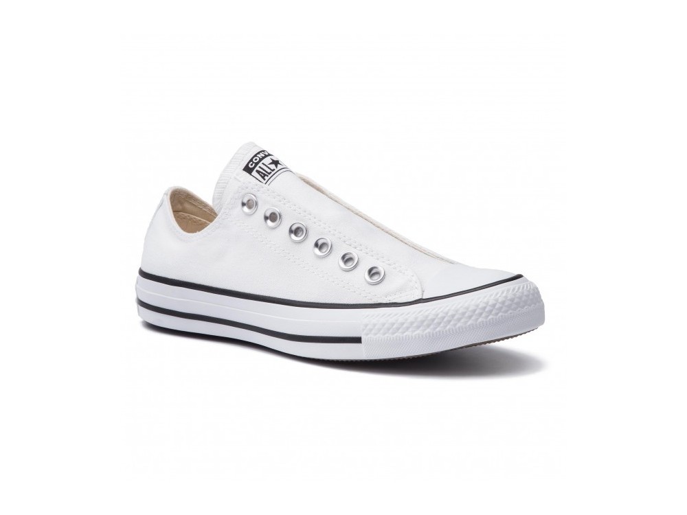 Blancas Sin Cordones | Zapatillas Converse Blancas Slip sin Cordones