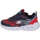 ZAPATILLA SKECHERS MAVER BEBE LUZ 401503N/NVRD AZUL Y ROJA