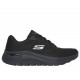 SKECHERS MUJER ARCH FIT  2.0 BIG LEAGUE 150051/BBK NEGRA