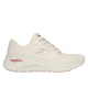 SKECHERS MUJER ARCH FIT  2.0 BIG LEAGUE 150051/NTMT BLANCO ROTO