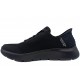 ZAPATILLAS SKECHERS SLIP-INS HOMBRE GO WALK FLEX-NO MANOS 216324/BBK NEGRA