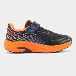 ZAPATILLA JOMA SUPER CROSS JR 2401 NEGRO NARANJA