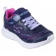 ZAPATILLA SKECHERS NIÑA JUMPSTERS 302433L/NVHP AZUL Y MORADA