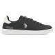 ZAPATILLA US POLO ASSN HOMBRE NEGRA BLANCO  BYRON001