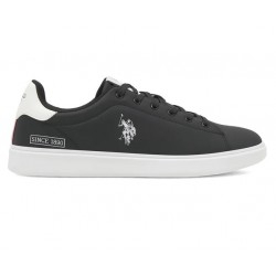 ZAPATILLA US POLO ASSN HOMBRE NEGRO BLANCO  BYRON001