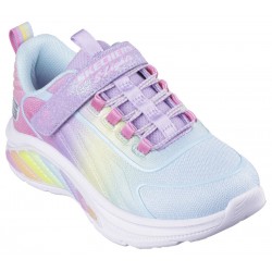 ZAPATILLA SKECHERS 303721L-LVMT NIÑA LUCES