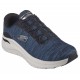 SKECHERS HOMBRE ARCH FIT 2.0 UPPERHAND 232709/TLBK NEGRA Y AZUL