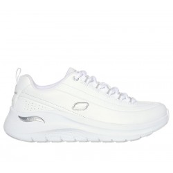 SKECHERS MUJER ARCH FIT 2.0 STAR BOUND 150061/WSL BLANCA PIEL