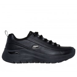 SKECHERS MUJER ARCH FIT 2.0 STAR BOUND 150061/BBK NEGRA PIEL