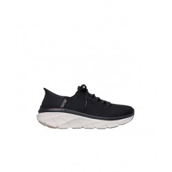 SKECHERS D´LUX WALKER 2.0 MUJER 150105-BKTN  NEGRA