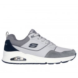 ZAPATILLA SKECHERS HOMBRE UNO RETRO GRIS 183020GRY