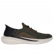 Skechers SLIP-INS RELAXED HOMBRE SLADE NEGRA 210891 OLV