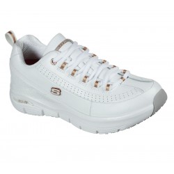 SKECHERS MUJER ARCH FIT SR-TRICKELL II 108053EC/WHTL BLANCA PIEL