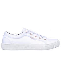 SKECHERS BOBS B EXTRA CUTE MUJER 113328/WHT BLANCA LONA