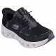 ZAPATILLA SKECHERS GLIDE STEP NEGRO MUJER 150420/BKCC