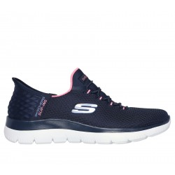 ZAPATILLA SKECHERS AZUL MUJER SLIP-INS 150123 NVPK