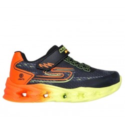 ZAPATILLA SKECHERS NIÑO VORTEX 2.0  QUANTROID 400604L BKMT