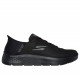 ZAPATILLAS SKECHERS SLIP-INS HOMBRE GO WALK FLEX-NO MANOS 216324/BBK NEGRA