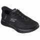 ZAPATILLAS SKECHERS SLIP-INS HOMBRE GO WALK FLEX-NO MANOS 216324/BBK NEGRA