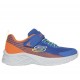 ZAPATILLAS SKECHERS MICROSPEC NIÑO 403924L/RYOR AZUL Y NARANJA