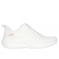 ZAPATILLA SKECHERS MUJER BOBS SPORT BLANCA 117483WHT