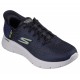 ZAPATILLAS SKECHERS SLIP-INS HOMBRE GO WALK FLEX-NO MANOS 216505/NVLM AZUL MARINO