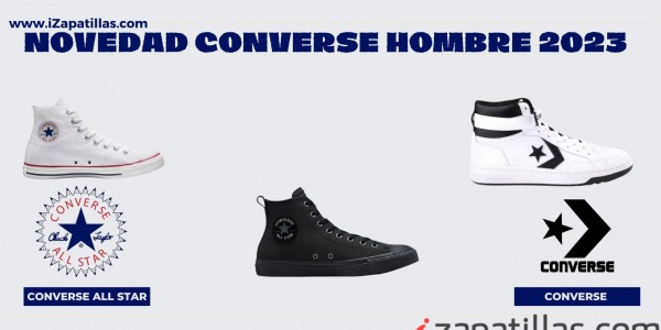 NOVEDADES CONVERSE ALL STAR HOMBRE 2023