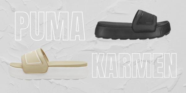 CHANCLAS PUMA KARMEN SLIDE CON PLATAFORMA MUJER